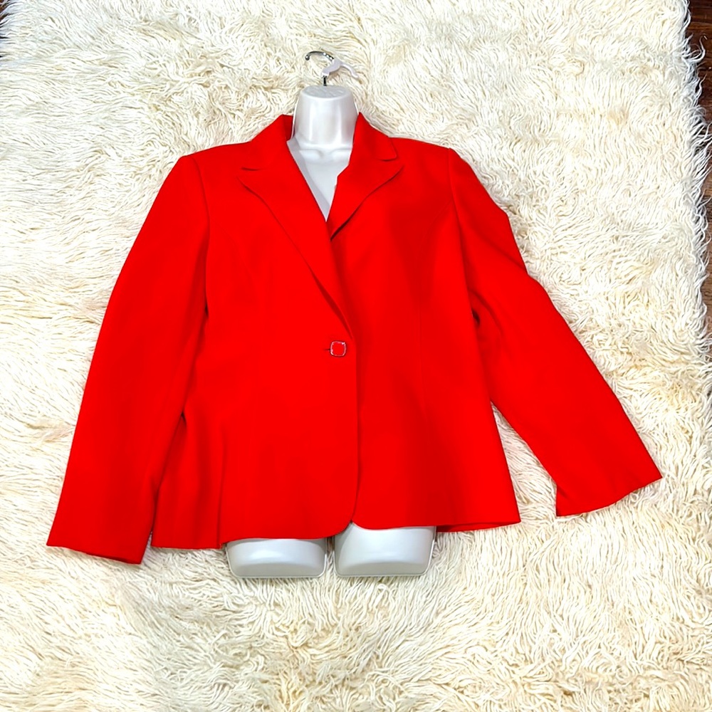 Burnt Orange Kasper Blazer size 16